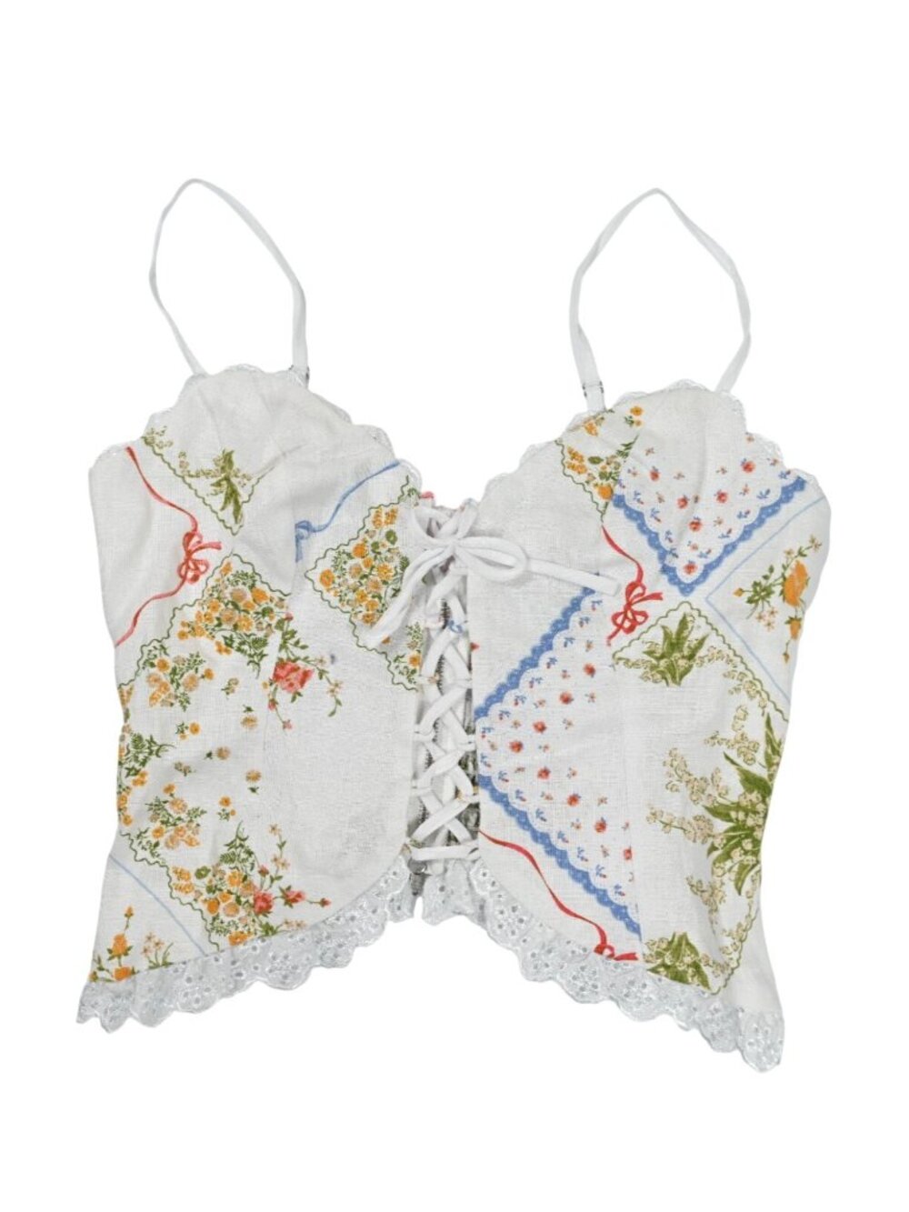 Reformation Josephine Linen Top in Nonna